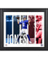 Фото #1 товара Daniel Jones New York Giants Framed 15" x 17" Player Panel Collage