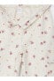 Фото #9 товара LCW baby Beli Lastikli Çiçekli Kız Bebek Kargo Pantolon