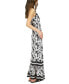 Фото #5 товара Women's Printed Ruffle-Hem Maxi Dress