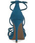 ფოტო #3 პროდუქტის Women's Jaeya Strappy Rhinestone High-Heel Dress Sandals