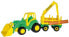Фото #1 товара Детский транспорт Polesie "Мастер", трактор с ковшом и прицепом - 483