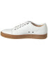 Lanvin Dbb1 Leather Sneaker Men's White 45