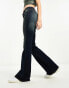 Фото #2 товара Weekday Flame low waist flared jeans in swamp blue wash