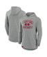 ფოტო #1 პროდუქტის Men's Heather Gray Stanford Cardinal Blitz Hoodie Long Sleeve T-Shirt