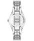 ფოტო #3 პროდუქტის Women's Quartz Silver-Tone Alloy Bracelet Watch, 26mm