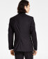 ფოტო #2 პროდუქტის Men's X-Fit Slim-Fit Infinite Stretch Black Tuxedo Jacket