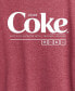 ფოტო #3 პროდუქტის Trendy Plus Size Coca Cola Graphic T-shirt