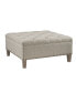 Фото #1 товара Lindsey Tufted Square Cocktail Ottoman