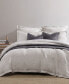 Wesley Textured 3-Pc. Duvet Cover Set, King/California King