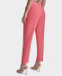 ფოტო #2 პროდუქტის Petite Essex Mid Rise Straight Leg Pants