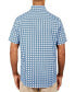 ფოტო #2 პროდუქტის Men's Regular Fit Non-Iron Allover Circle Performance Stretch Button-Down Shirt