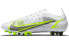 Фото #1 товара Футбольные Nike Vapor 14 刺客 14 Elite AG545 Серебряно-Greenные