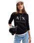 Фото #1 товара Armani Exchange sweatshirt in black