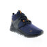 Фото #3 товара Puma Pacer Future Trail Mid 38586602 Mens Blue Canvas Athletic Hiking Shoes