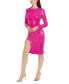 ფოტო #3 პროდუქტის Women's Natalie Sequined Bodycon Dress