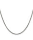 Chisel stainless Steel Polished 2.5mm Bismarck Chain Necklace