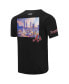 Фото #4 товара Men's Black Atlanta Braves Cityscape T-Shirt