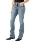 ფოტო #4 პროდუქტის Women's Suki Mid Rise Curvy Fit Slim Bootcut Jeans