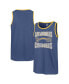 Men's Royal Los Angeles Chargers Upload Franklin Tank Top Синий, XL - фото #1