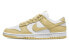 【定制球鞋】 Nike Dunk Low FZBB 卡其蓝星 简约 百搭 低帮 板鞋 男款 卡其黄 / Кроссовки Nike Dunk Low DV0833-100