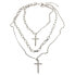 ფოტო #1 პროდუქტის URBAN CLASSICS Layering Cross Necklace