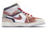 Фото #4 товара 【定制球鞋】 Jordan Air Jordan 1 Mid SE Craft 达芬奇定制 特殊鞋盒 幽灵来袭 涂鸦 骷髅 中帮 复古篮球鞋 GS 白红 / Кроссовки Jordan Air Jordan DQ3726-100