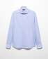 ფოტო #1 პროდუქტის Men's Slim Fit Cotton Dress Shirt