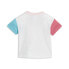 Фото #2 товара Puma Color Block Duo Graphic Crew Neck Short Sleeve T-Shirt X Pp Toddler Girls S
