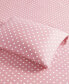 Фото #6 товара Polka Dot Cotton 3-Pc. Sheet Set, Twin