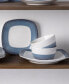 Colorscapes Layers 12 Piece Square Dinnerware Set