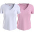 ფოტო #1 პროდუქტის TOMMY JEANS Slim Soft short sleeve v neck T-shirt