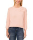 Фото #1 товара Women's Embellished Embroidered 3/4-Sleeve Sweater