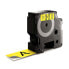 Фото #3 товара Ламинированная лента для фломастеров Dymo D1 53718 24 mm LabelManager™ Чёрный Жёлтый (5 штук)