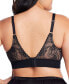 Фото #2 товара Plus Size Full Figure Bramour Gramercy Luxe Lace Wireless Bralette