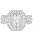 Фото #3 товара Кольцо Grown With Love Diamond Emerald-Cut & Round Triple Row