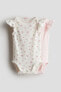 Фото #1 товара 2-pack Cotton Jersey Bodysuits