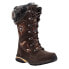 Фото #2 товара Propet Peri Quilted Lace Up Snow Womens Brown Casual Boots WBX032SBRQ
