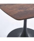 Фото #7 товара Special Dining Table, MDF Dining Table, Kitchen Table, Black And Walnut, Exective Desk