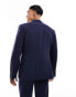 ASOS DESIGN slim suit jacket in navy