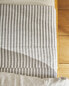 Flat sheet with thin stripes