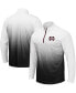 Фото #1 товара Men's Gray Mississippi State Bulldogs Magic Team Logo Quarter-Zip Jacket