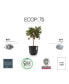 Фото #3 товара Oslo Durable Indoor and Outdoor Planter, 10in