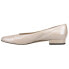 Фото #3 товара VANELi Fc313 Ballet Womens Off White Flats Casual 71955