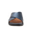 Фото #3 товара Softwalk Tillman S1502-400 Womens Blue Narrow Leather Slides Sandals Shoes 7