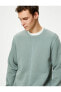 Фото #1 товара Толстовка мужская Koton Bej Sweatshirt 4WAM70369MK