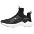 Puma Fierce 2 Reflective Slip On Training Womens Black Sneakers Athletic Shoes