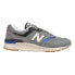Фото #1 товара New Balance 515 Lace Up Mens Grey Sneakers Casual Shoes CM997HLR