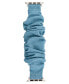 Фото #2 товара Ремешок для часов Anne Klein Light Blue Demin Scrunchie Band совместимый с Apple Watch 42/44/45/Ultra/Ultra 2