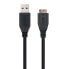 Фото #2 товара NANOCABLE USB A 3.0 Male To Micro USB B Male 1 m USB Cable