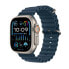 Apple Watch Ultra 2 Titan"Titan Natur 49 mm One Size (130 - 200mm) Blau GPS + Cellular